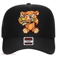 Money Calling Hip Hop Teddy Bear Gangster Rap Drip Swag Dope Hat thumb 0