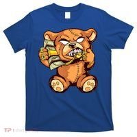 Money Calling Hip Hop Teddy Bear Gangster Rap Drip Swag Dope T-Shirt thumb 0