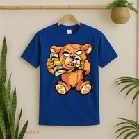 Money Calling Hip Hop Teddy Bear Gangster Rap Drip Swag Dope T-Shirt thumb 2