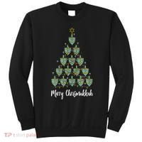 Merry Chrismukkah Hanukkah Dreidel Christmas Tree Chanukah Sweatshirt thumb 0