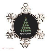 Merry Chrismukkah Hanukkah Dreidel Christmas Tree Chanukah Ornament thumb 0