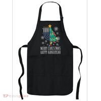 Merry Chrismukkah Happy Christmas Hanukkah Apron thumb 0