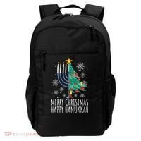 Merry Chrismukkah Happy Christmas Hanukkah Backpack thumb 0