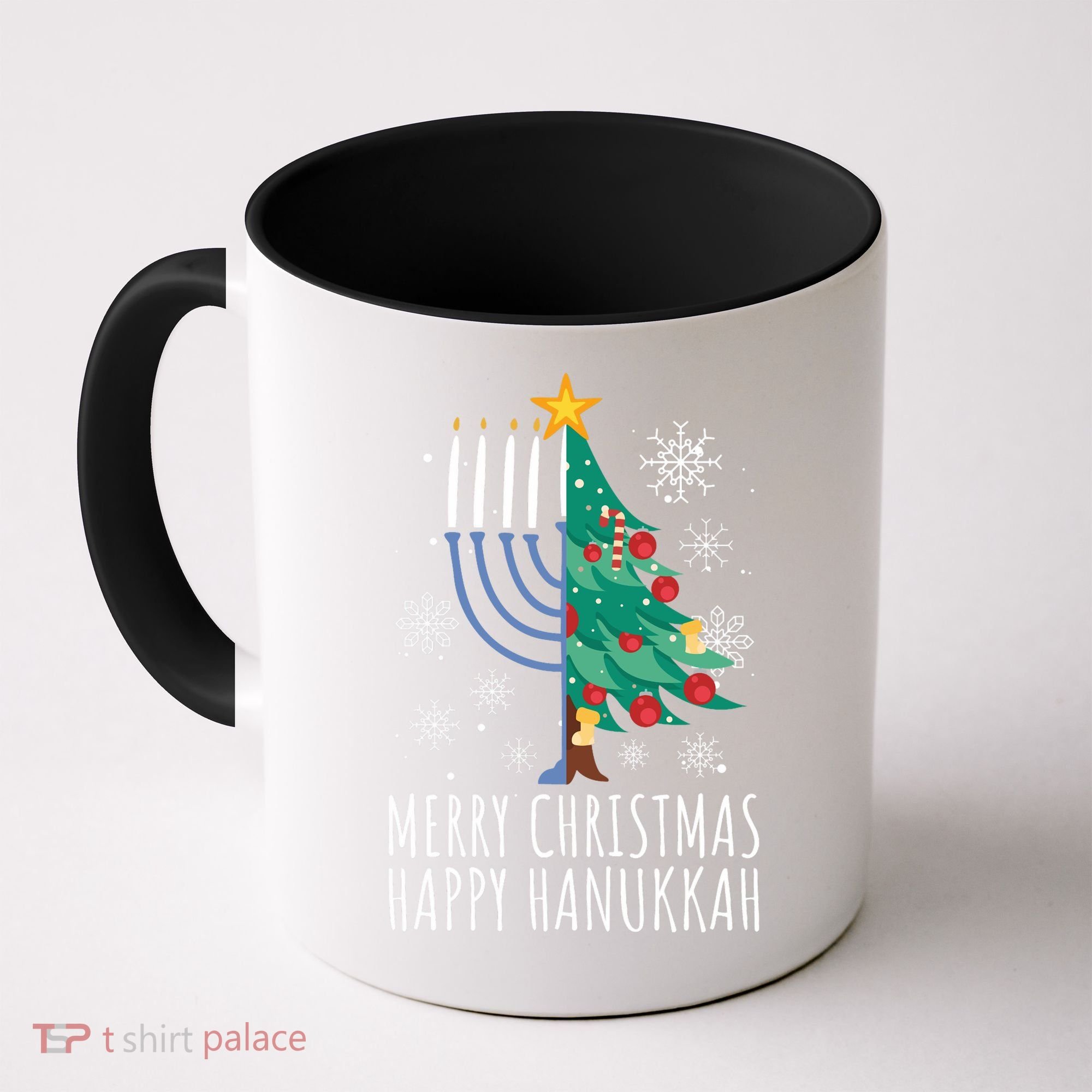 Merry Chrismukkah Happy Christmas Hanukkah Coffee Mug