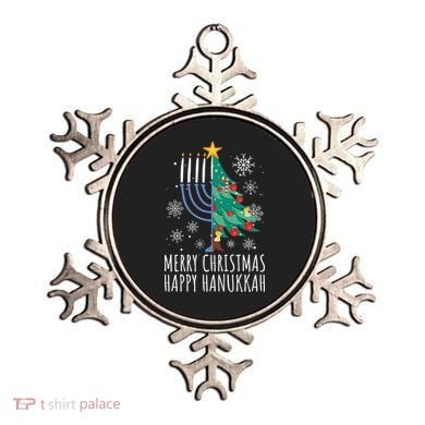 Merry Chrismukkah Happy Christmas Hanukkah Ornament