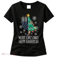 Merry Chrismukkah Happy Christmas Hanukkah Women's T-Shirt thumb 0