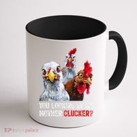 Mother Clucker Hen Humor | Chicken Shirts For Chicken Lovers Coffee Mug thumb 1