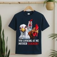 Mother Clucker Hen Humor | Chicken Shirts For Chicken Lovers T-Shirt thumb 2