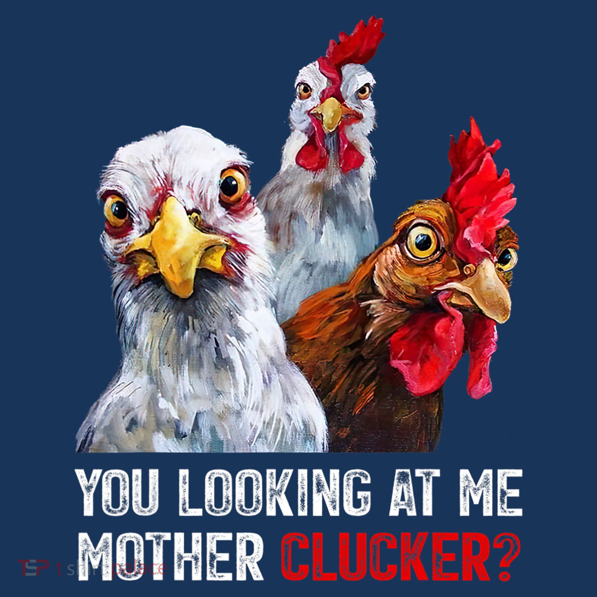 Mother Clucker Hen Humor | Chicken Shirts For Chicken Lovers Mousepad