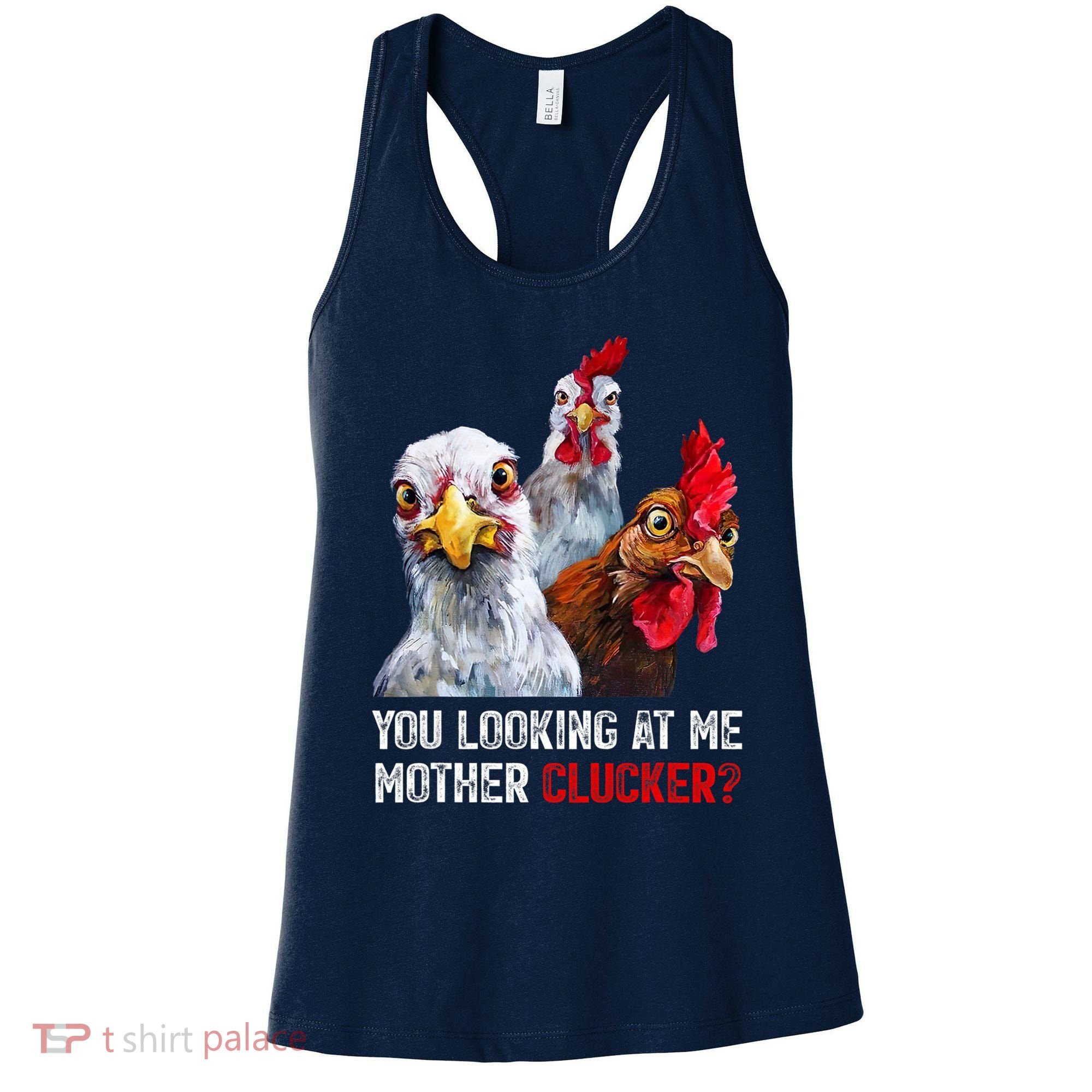 Mother Clucker Hen Humor | Chicken Shirts For Chicken Lovers Women's Tank Top