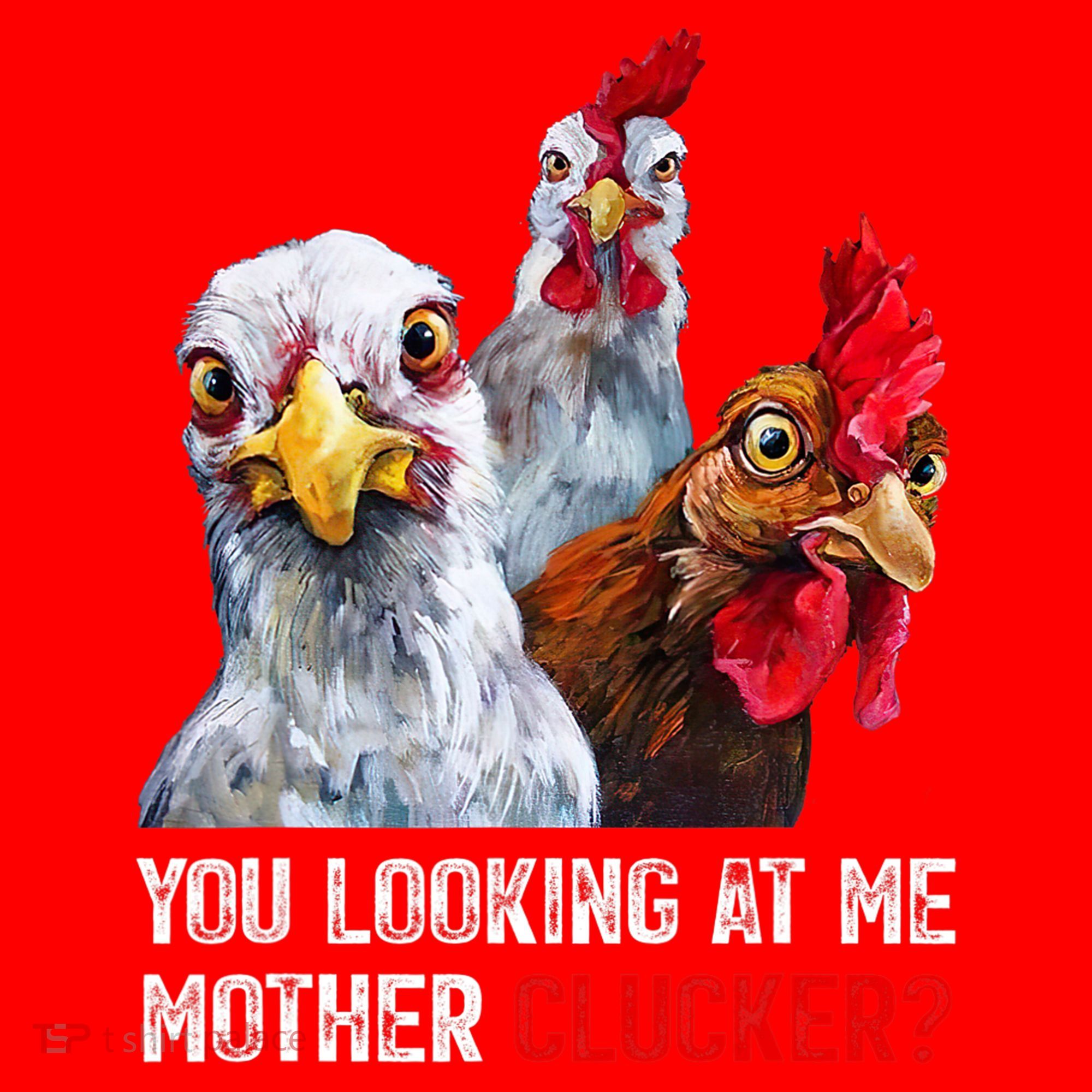 Mother Clucker Hen Humor | Chicken Shirts For Chicken Lovers Santa Hat