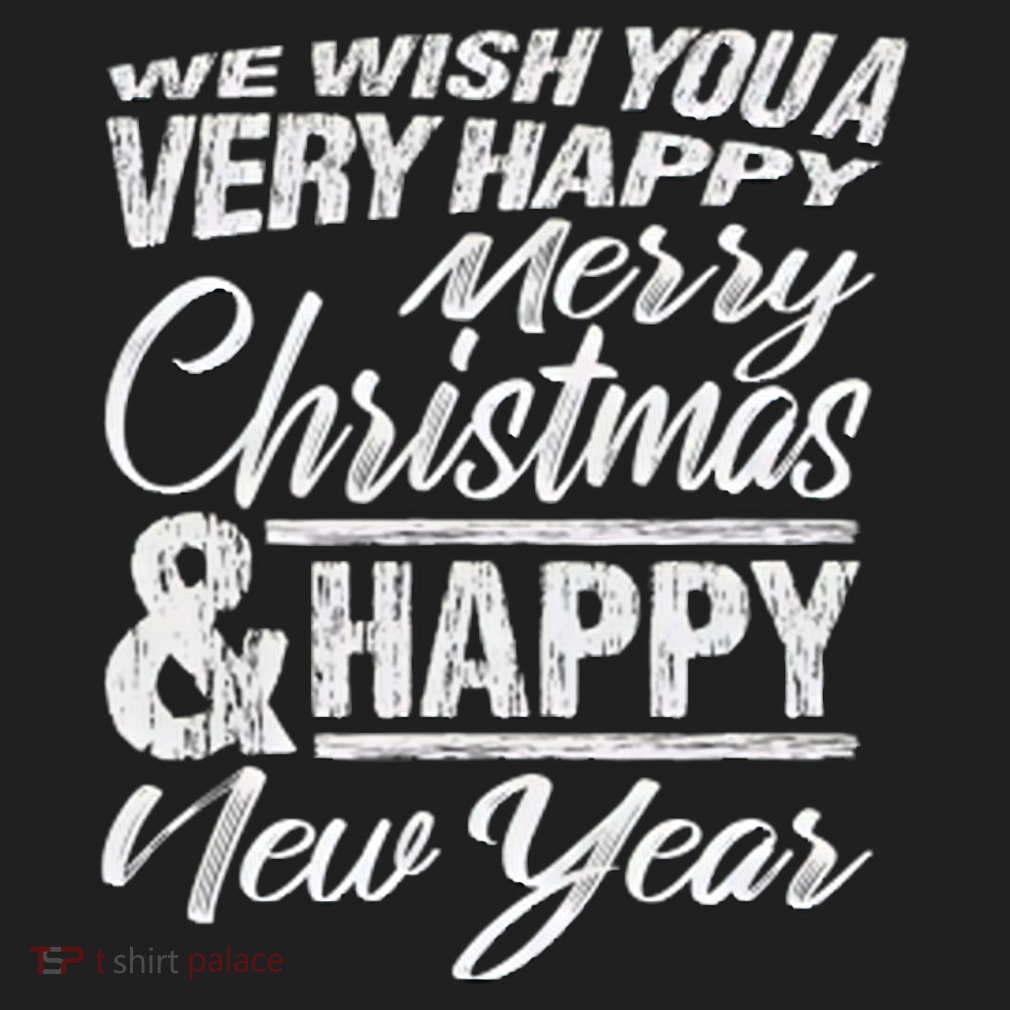 Merry Christmas Happy New Year Beanie