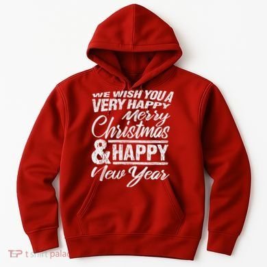 Merry Christmas Happy New Year Hoodie