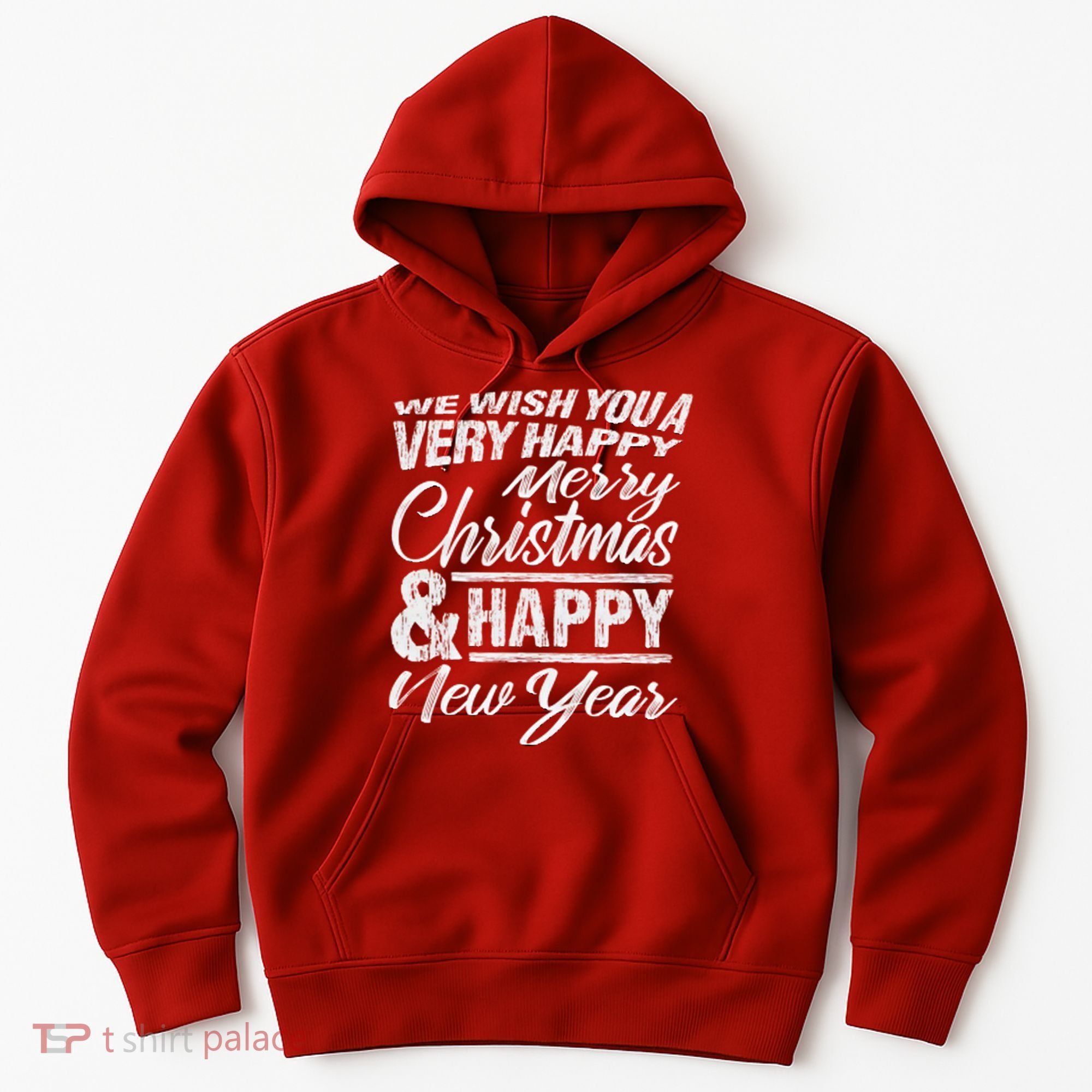 Merry Christmas Happy New Year Hoodie