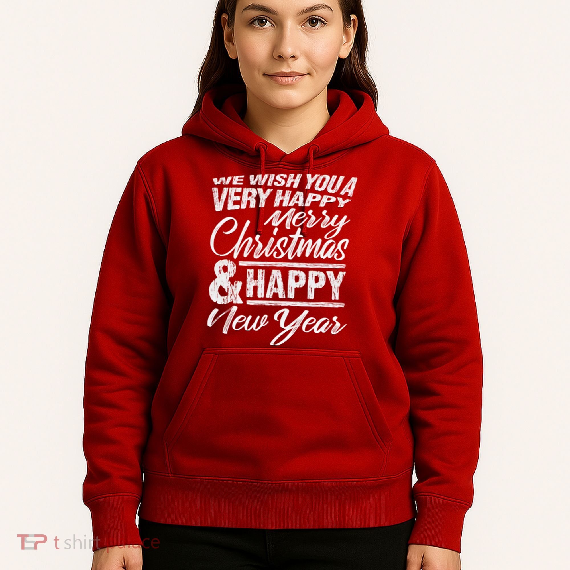 Merry Christmas Happy New Year Hoodie