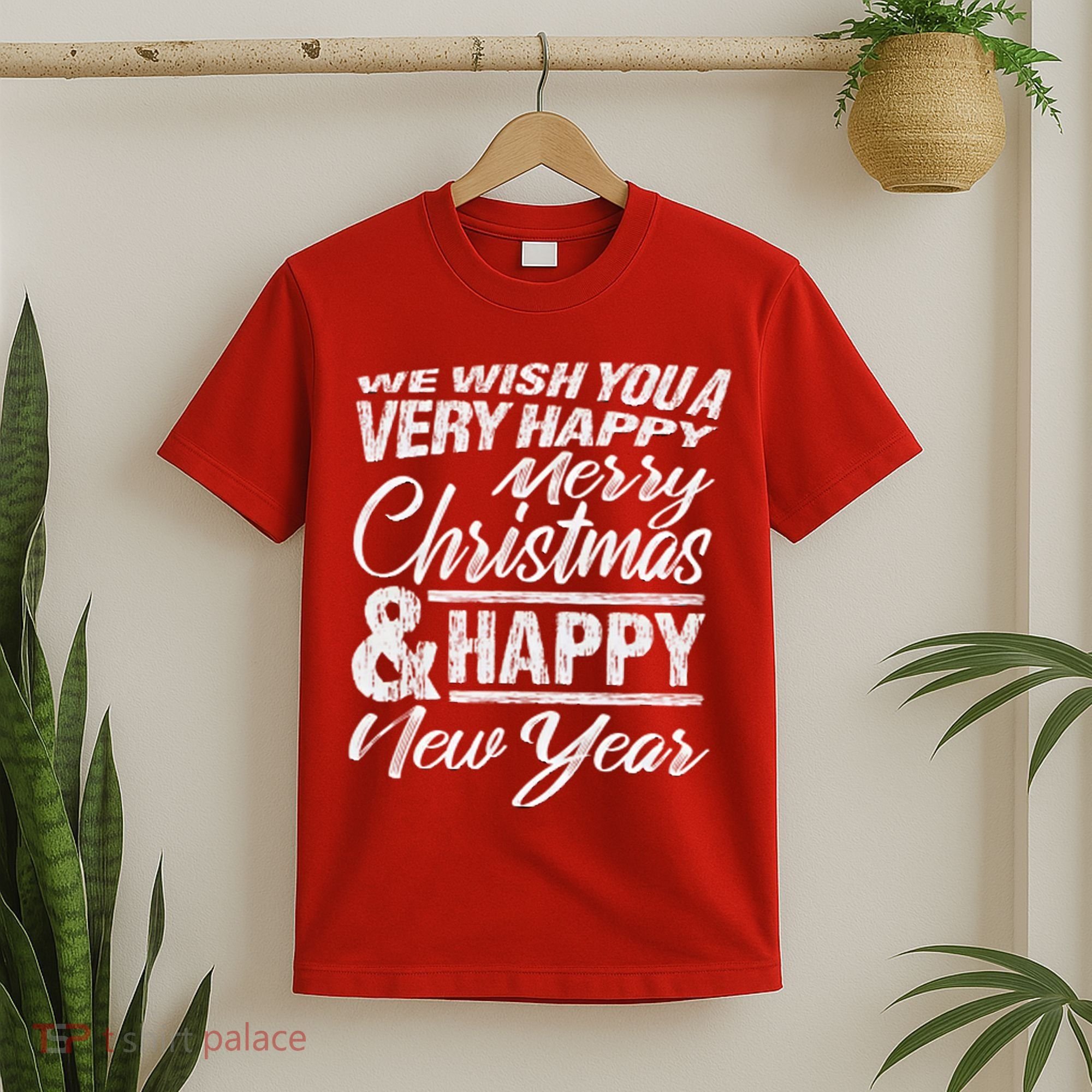 Merry Christmas Happy New Year T-Shirt