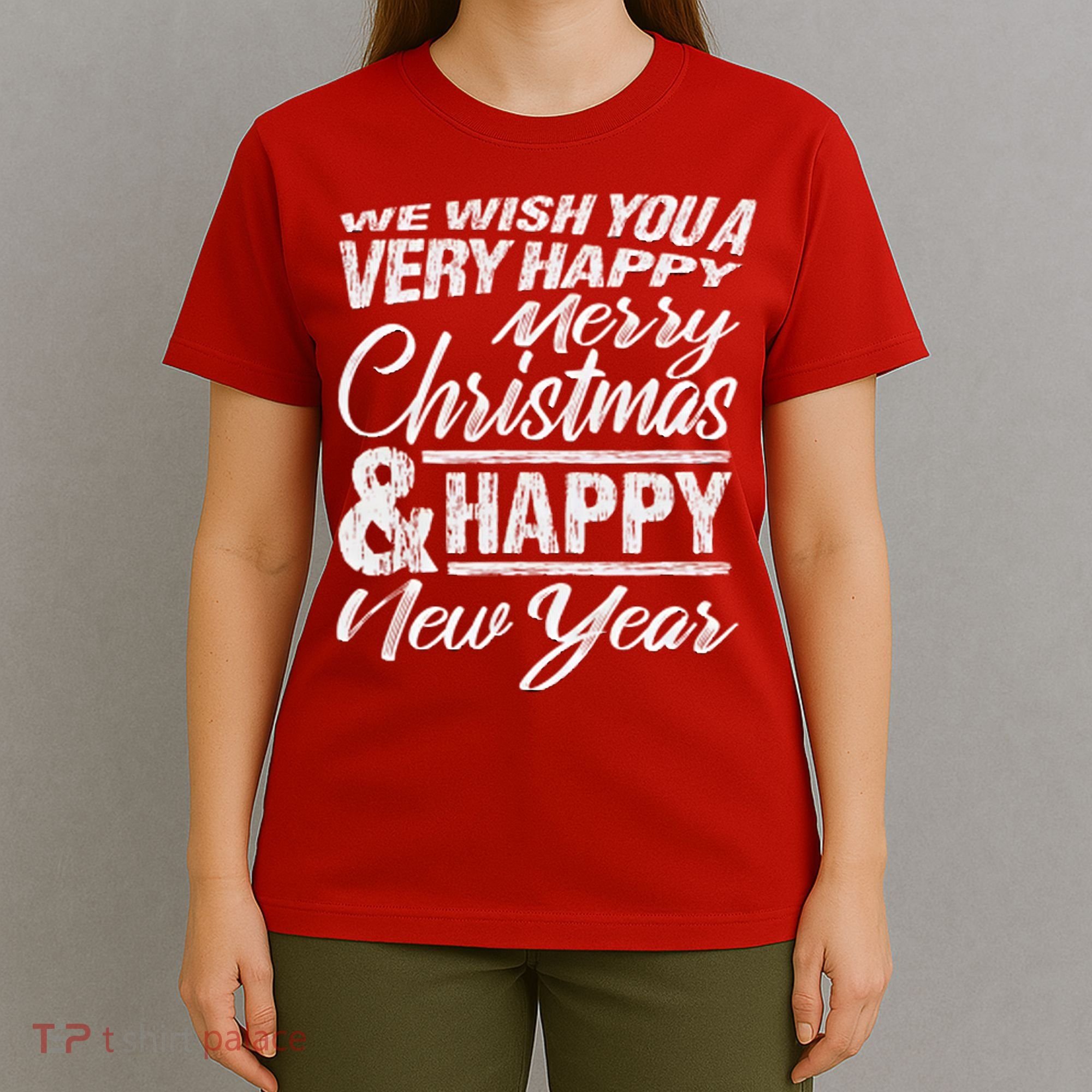 Merry Christmas Happy New Year T-Shirt