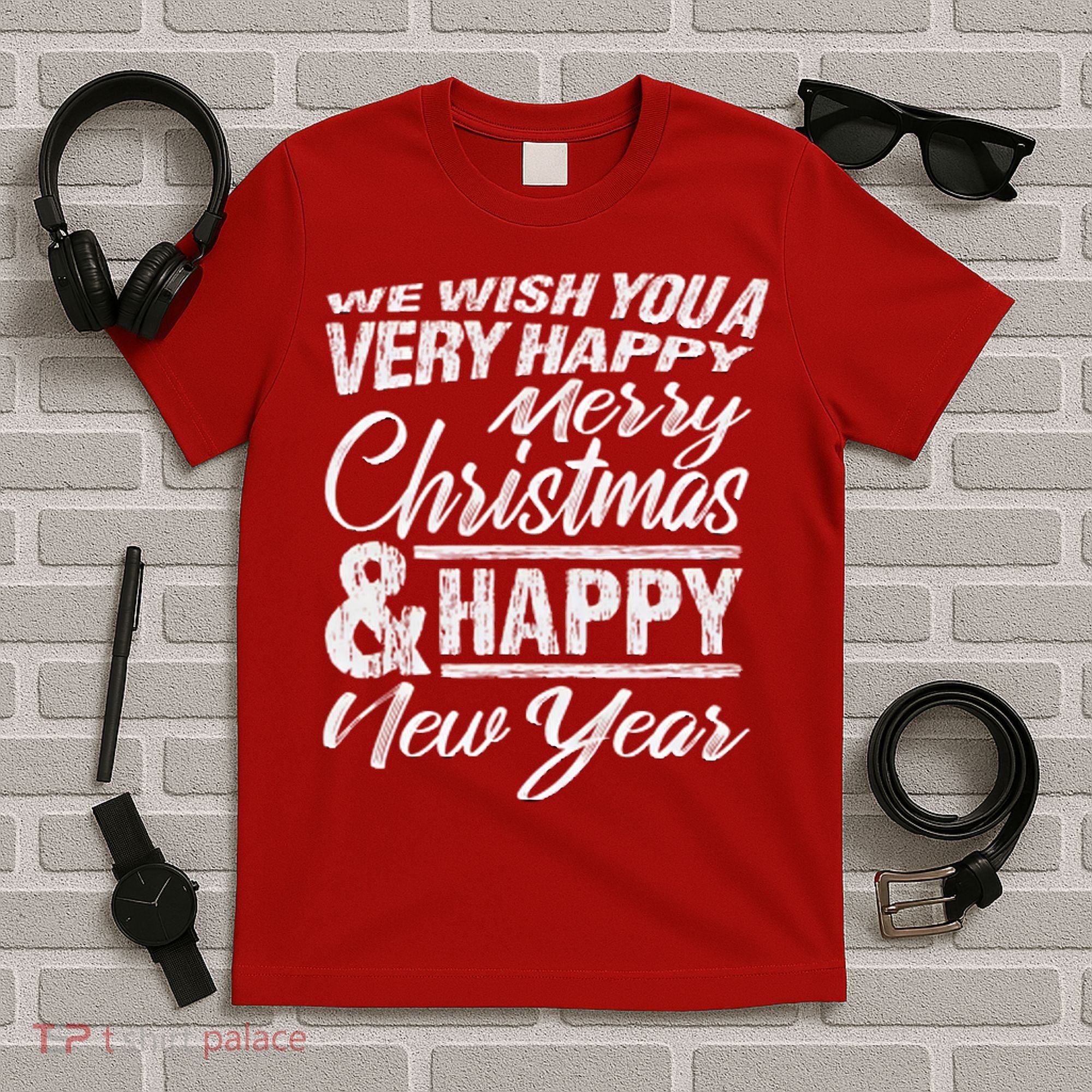 Merry Christmas Happy New Year T-Shirt