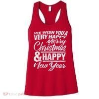 Merry Christmas Happy New Year Women's Tank Top thumb 0