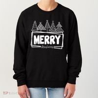 Merry Christmas Holiday Festive Women's Sweatshirt thumb 0