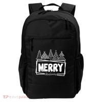 Merry Christmas Holiday Festive Backpack thumb 0