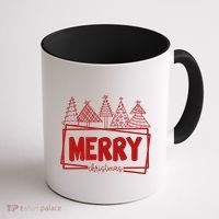 Merry Christmas Holiday Festive Coffee Mug thumb 1