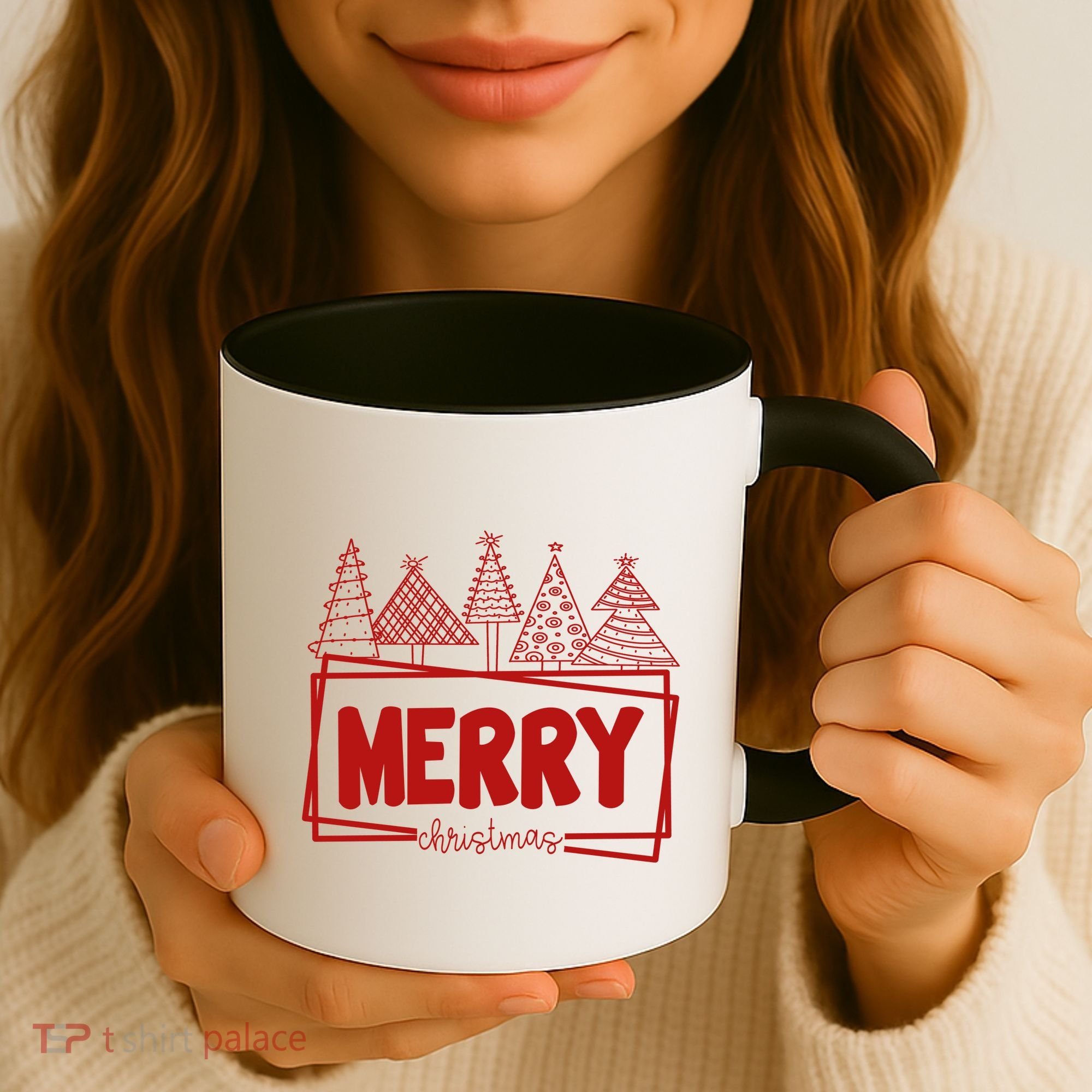 Merry Christmas Holiday Festive Coffee Mug