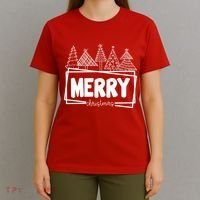 Merry Christmas Holiday Festive T-Shirt thumb 4