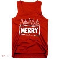 Merry Christmas Holiday Festive Tank Top thumb 0