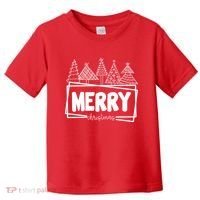 Merry Christmas Holiday Festive Toddler T-Shirt thumb 0