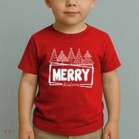 Merry Christmas Holiday Festive Toddler T-Shirt thumb 2