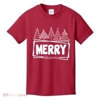 Merry Christmas Holiday Festive Kids T-Shirt thumb 0