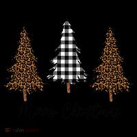 Merry Christmas Holiday Plaid Christmas Tree And Leopard Print Gift Coffee Mug thumb 5