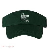 Merry Christmas Happy Hanukkah Funny Holiday Visor thumb 0