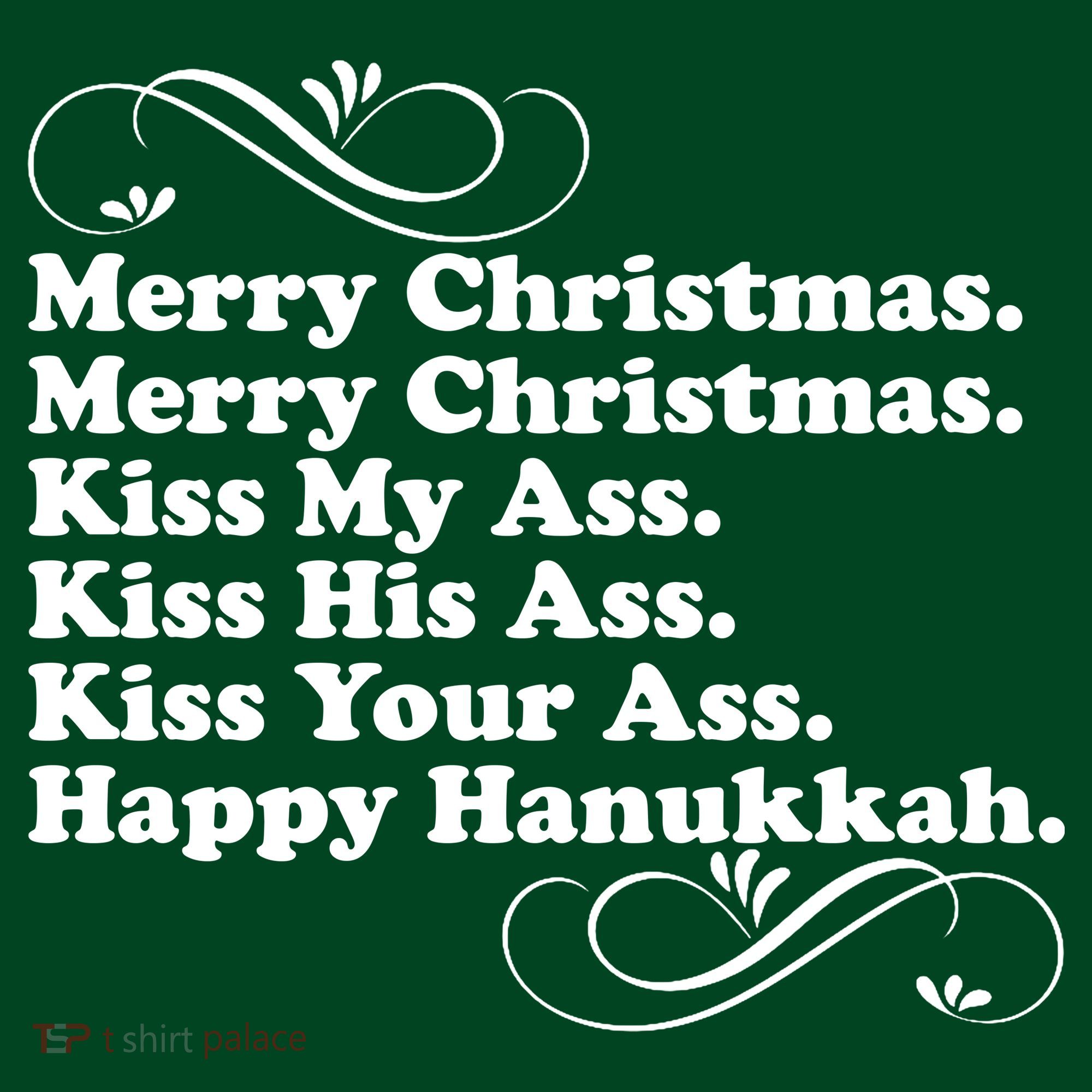 Merry Christmas Happy Hanukkah Funny Holiday Visor