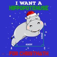 Math Christmas Hippo I Want A Hippopotenuse For Christmath Meaningful Gift Mousepad thumb 1