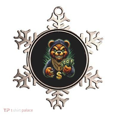 Money Calling Hip Hop Bear Teddy Gangster Rap Swag Dope Ornament