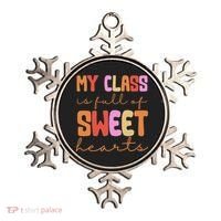 My Class Is Full Of Sweet Hearts Cute Valentine Teacher Ornament thumb 0