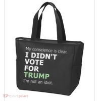 My Conscience Is Clear I DidnT Vote For Trump Tote Bag thumb 3