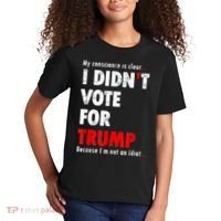 My Conscience Is Clear I Didn't Vote For Trump Funny Kids T-Shirt thumb 2