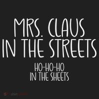 Mrs Claus In The Streets Ho Ho Ho In The Sheets Christmas Gift Beanie thumb 2