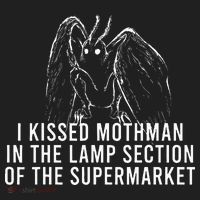 Mothman Cryptid I Kissed Mothman In The Lamp Section Tumbler thumb 3