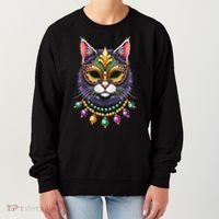 Mardi Cat Jewels Women's Sweatshirt thumb 0