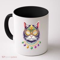 Mardi Cat Jewels Coffee Mug thumb 0