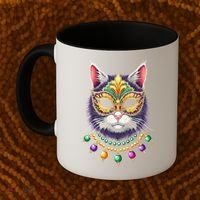 Mardi Cat Jewels Coffee Mug thumb 2
