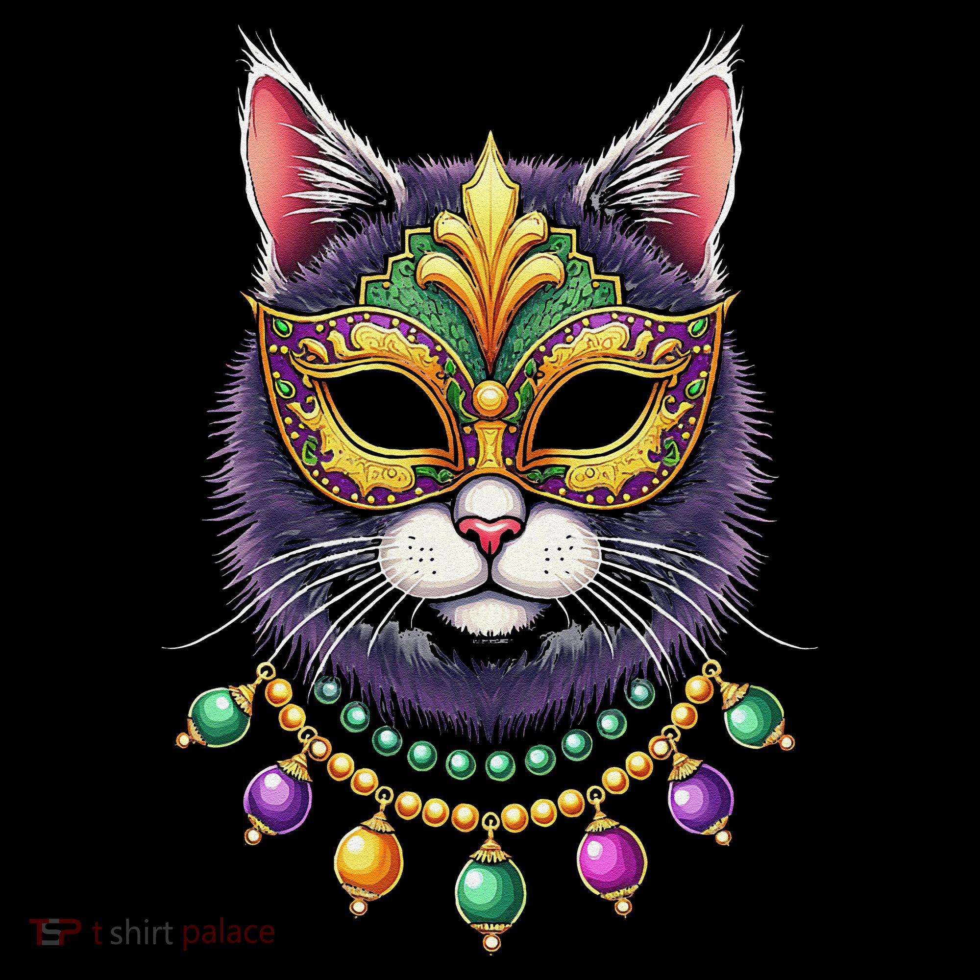 Mardi Cat Jewels Coffee Mug