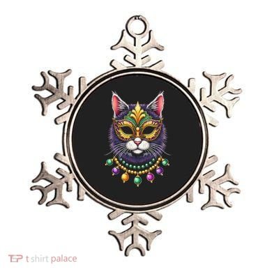 Mardi Cat Jewels Ornament