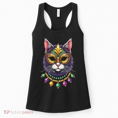 Mardi Cat Jewels Women's Tank Top