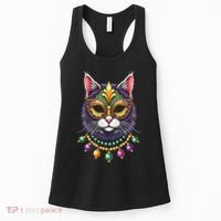 Mardi Cat Jewels Women's Tank Top thumb 0