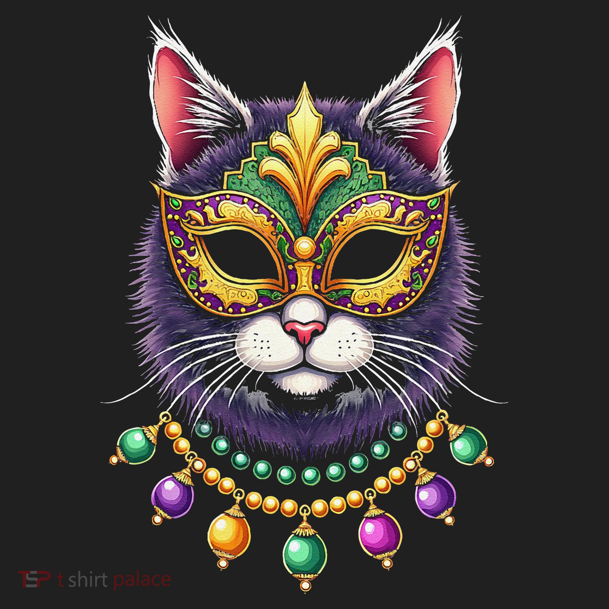 Mardi Cat Jewels Hat